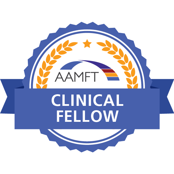 AAMFT Clinical Fellow designation badge