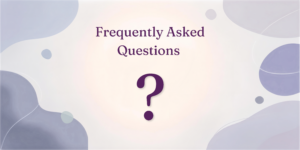 Frequently Asked Questions graphic introducing common questions about integrating Christian faith into counseling and therapy.